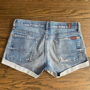 7 for All Mankind Midroll Shorts